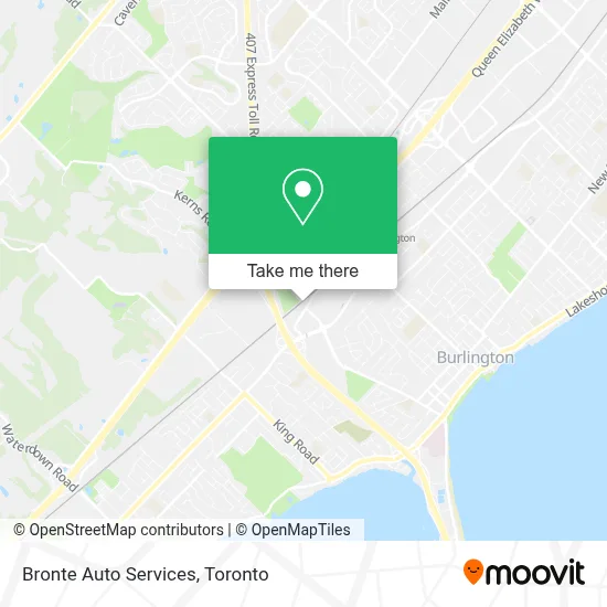 Bronte Auto Services map