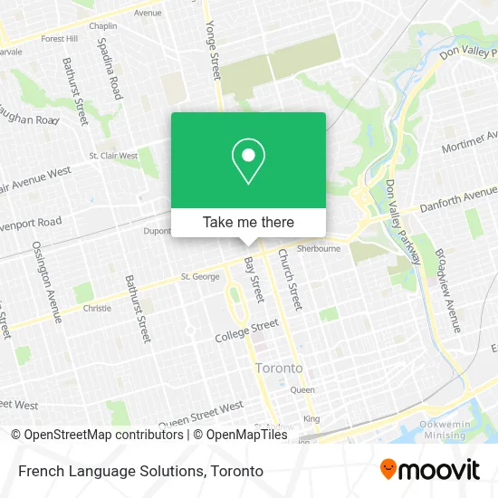 French Language Solutions map