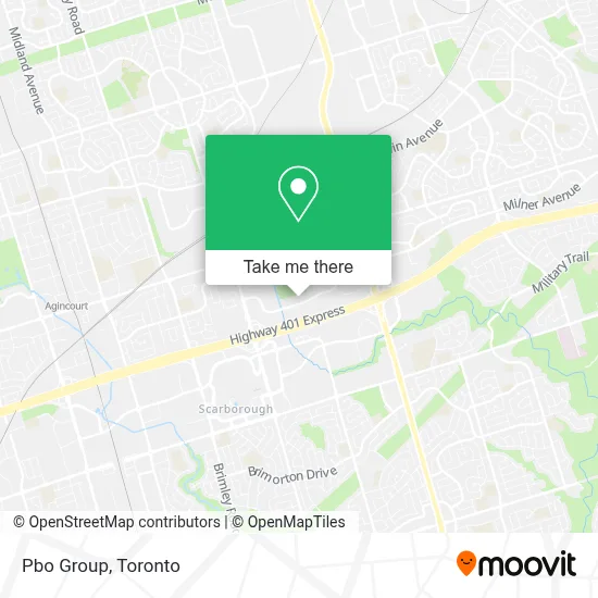 Pbo Group map