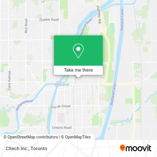 Cltech Inc. map