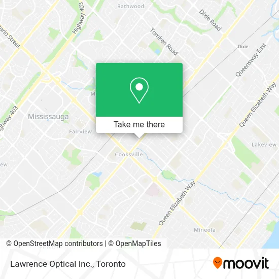 Lawrence Optical Inc. map