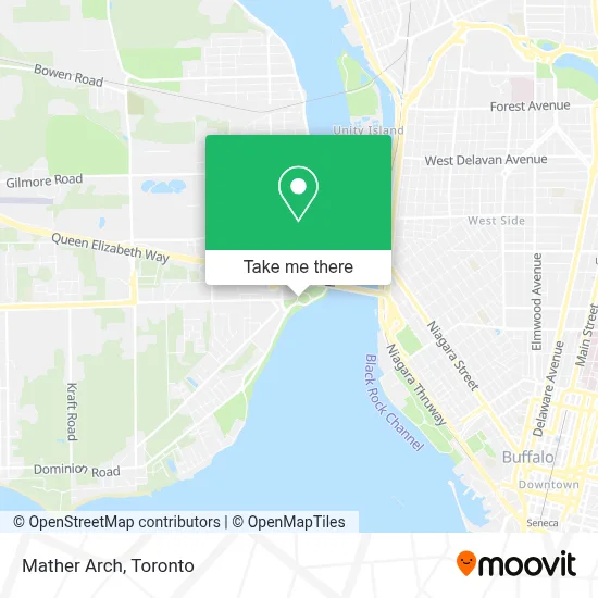 Mather Arch map