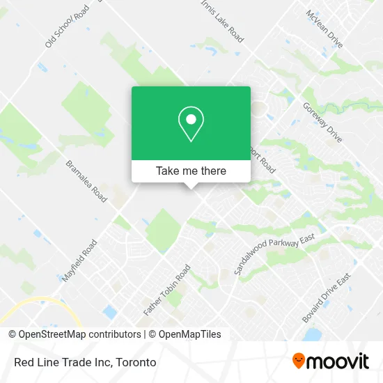 Red Line Trade Inc map