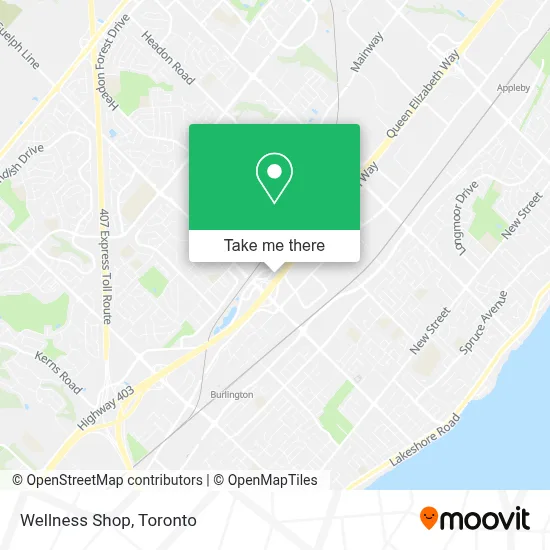 Wellness Shop map
