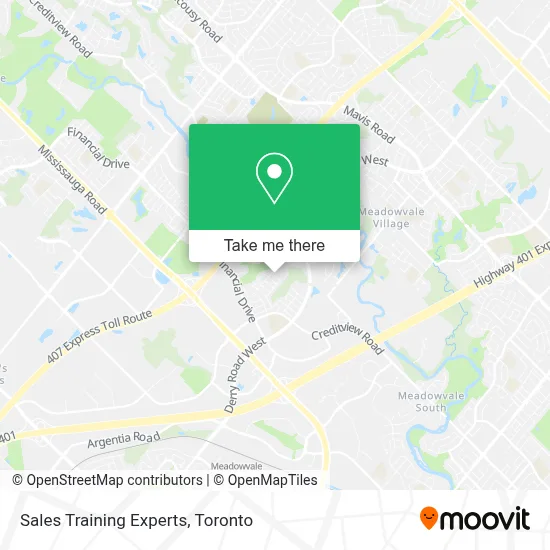 Sales Training Experts map