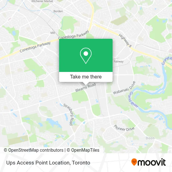 Ups Access Point Location plan