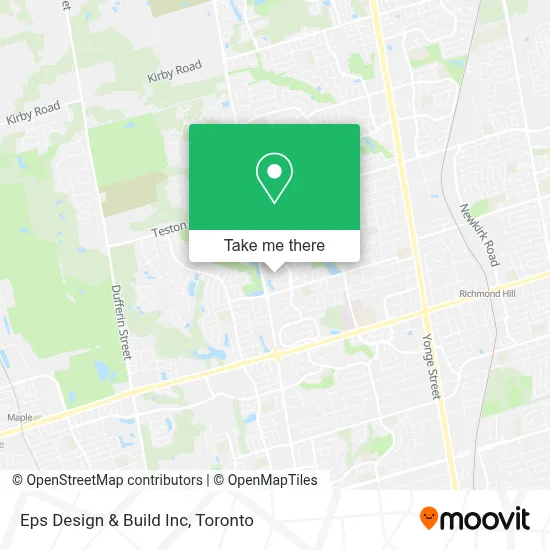 Eps Design & Build Inc map
