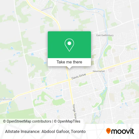 Allstate Insurance: Abdool Gafoor map