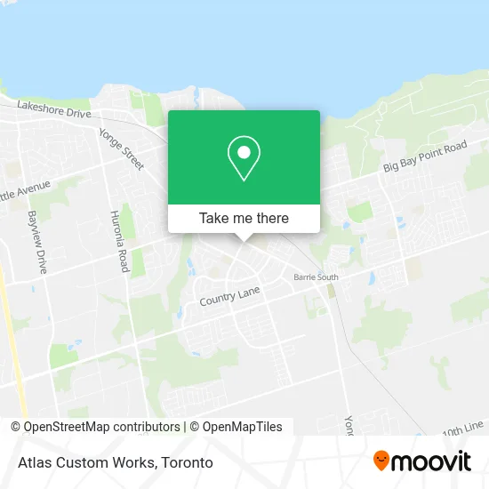 Atlas Custom Works map