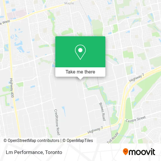 Lm Performance map