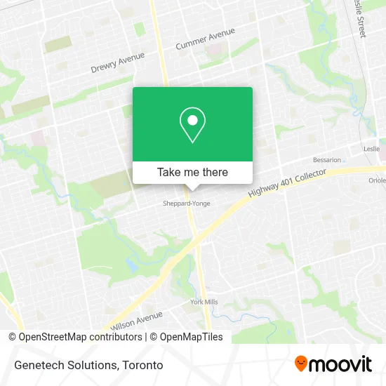 Genetech Solutions map