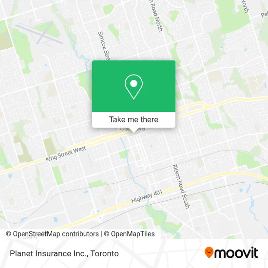 Planet Insurance Inc. map