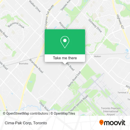 Cima-Pak Corp map