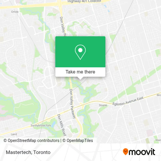 Mastertech map