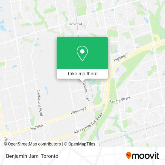 Benjamin Jam map