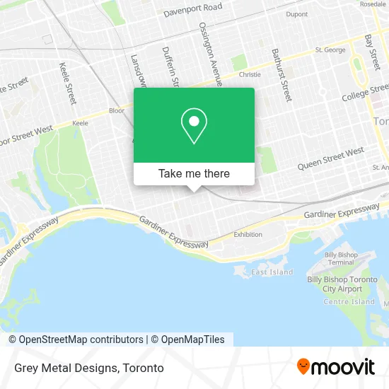 Grey Metal Designs map