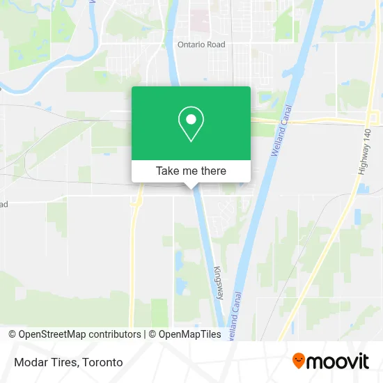 Modar Tires map