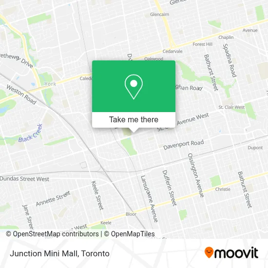 Junction Mini Mall map