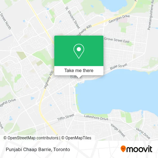 Punjabi Chaap Barrie map