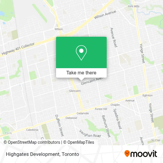 Highgates Development plan