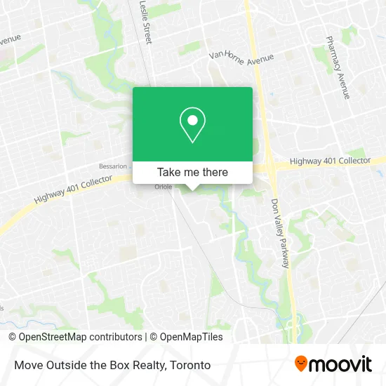 Move Outside the Box Realty map