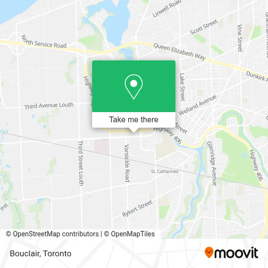 Bouclair map