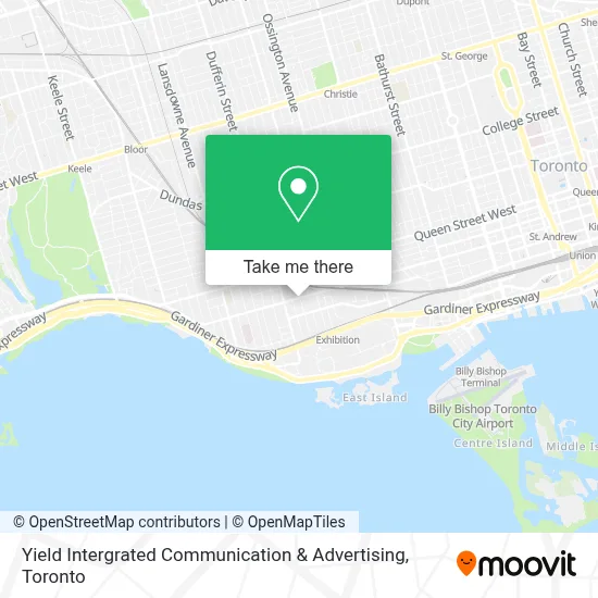 Yield Intergrated Communication & Advertising map