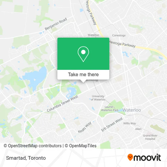 Smartad map