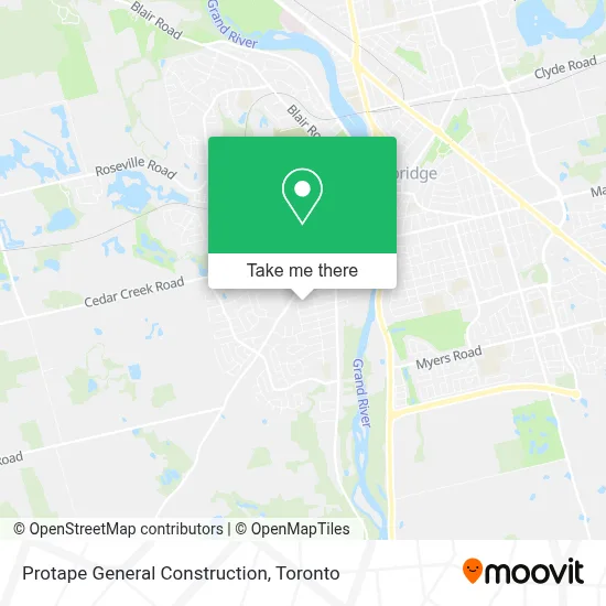 Protape General Construction map