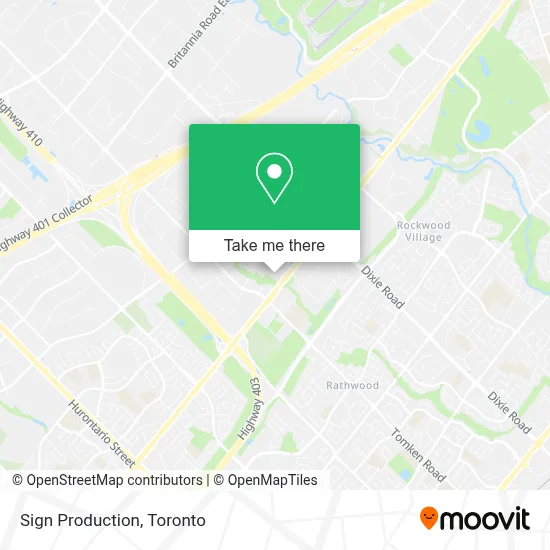 Sign Production map