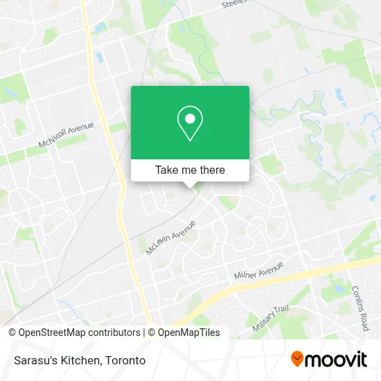 Sarasu's Kitchen map