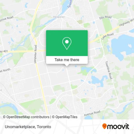 Unomarketplace map