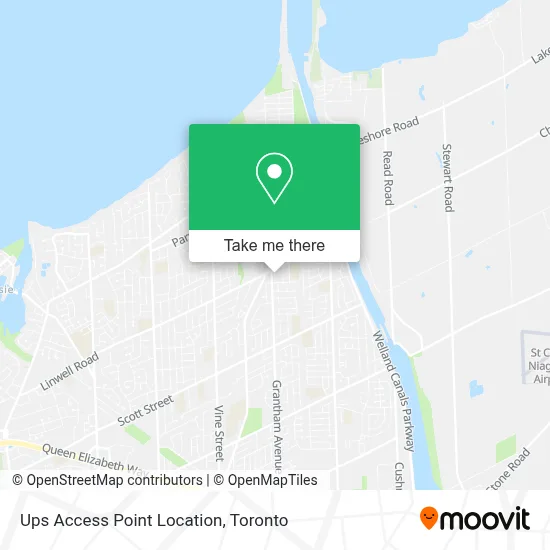 Ups Access Point Location plan