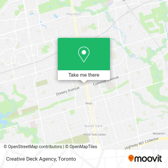 Creative Deck Agency map