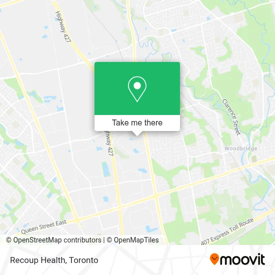 Recoup Health map