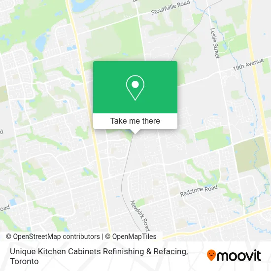 Unique Kitchen Cabinets Refinishing & Refacing map