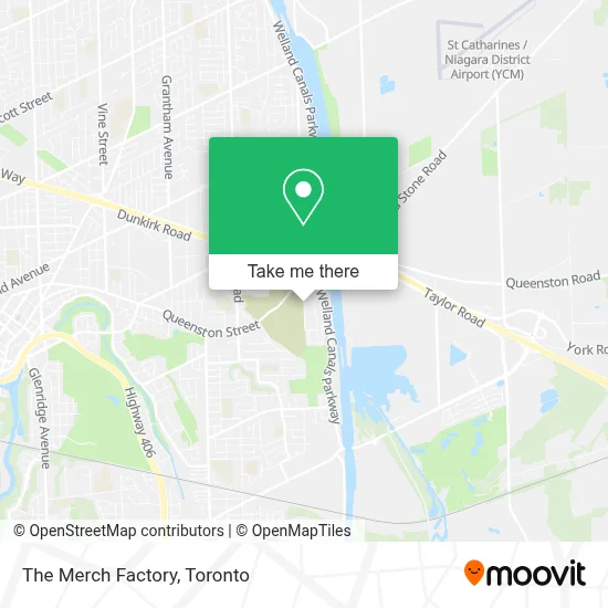 The Merch Factory map