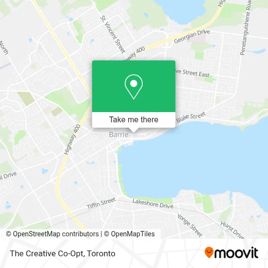 The Creative Co-Opt map