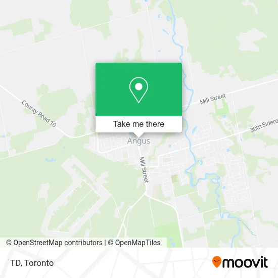 Td map