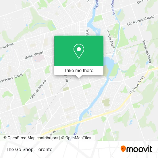 The Go Shop map