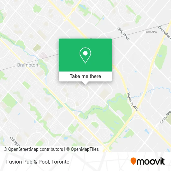 Fusion Pub & Pool map