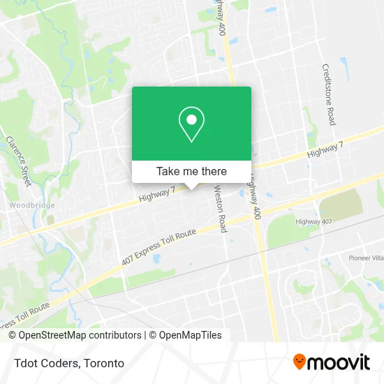 Tdot Coders map