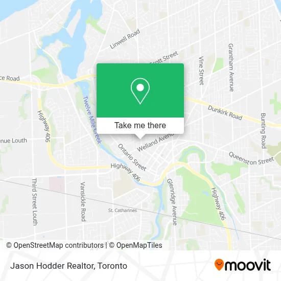 Jason Hodder Realtor map