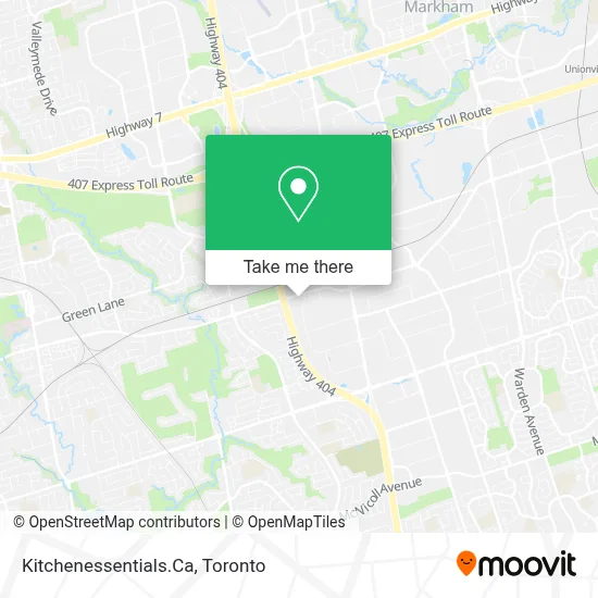 Kitchenessentials.Ca map