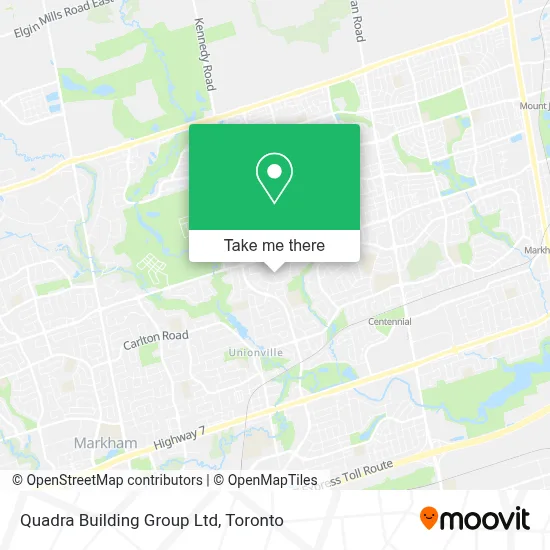 Quadra Building Group Ltd map