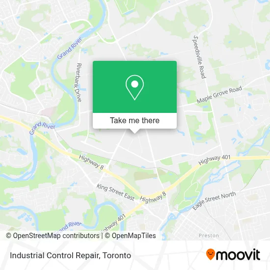 Industrial Control Repair map