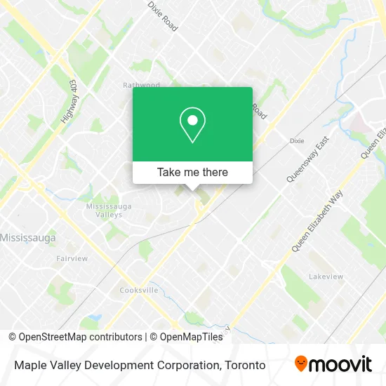Maple Valley Development Corporation map