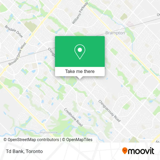 Td Bank map