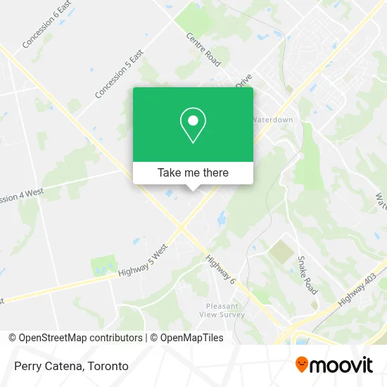 Perry Catena map