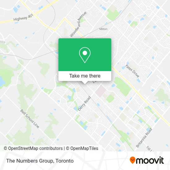 The Numbers Group map